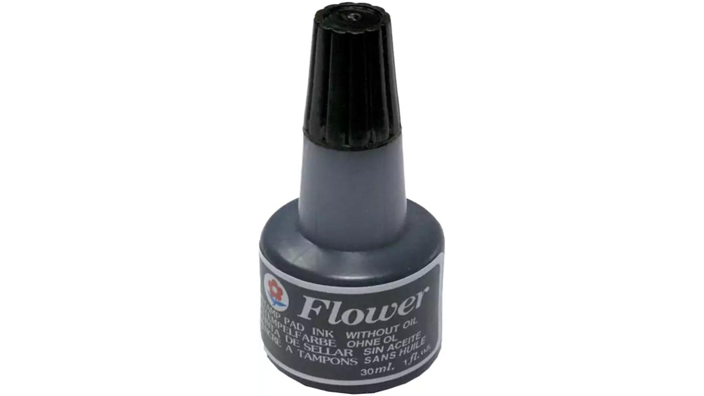 Flower Ink For Stamp Pad Black/BR00186