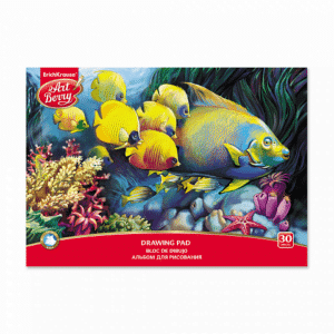 ERICHKRAUSE ARTBERRY DRAWING PAD UNDERSEA WORLD A4 30 SHEETS 46910