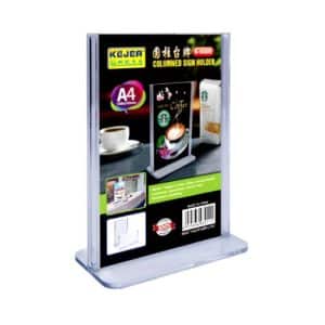 ACRYLIC STAND A4 T-SHAPE  K-6006