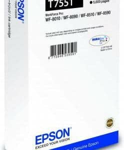 EPSON INK CARTRIDGE T7551 XL BLACK