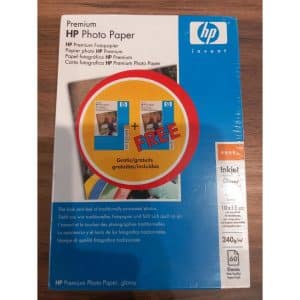 HP PHOTO PAPER HIGH QUALITY GLOSSY 240GR A6 10X15CM 120 sheets (60sh x 2) 1+1 free SA086A