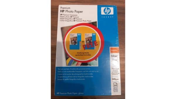 HP PHOTO PAPER HIGH QUALITY GLOSSY 240GR A6 10X15CM 120 sheets (60sh x 2) 1+1 free SA086A