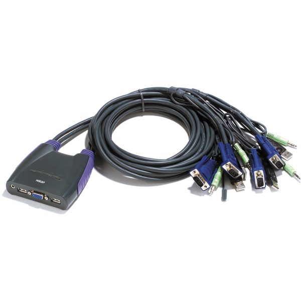 ATEN KVM SWITCH USB 4PORT CS64US