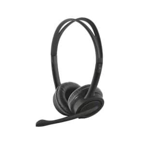 TRUST HEADSET BLACK WITH MICROPHONE 17591