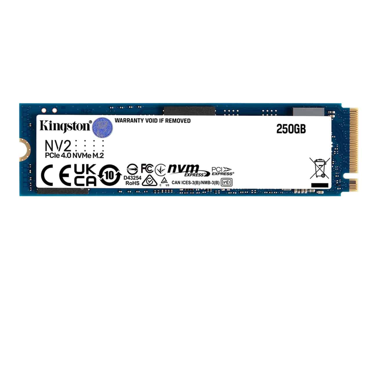 KINGSTON SSD NV2 250GB NVMe PCIe