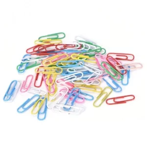 EAGLE PAPER CLIPS COLOUR 33MM
