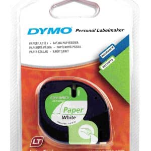 DYMO TAPE 12MMX4M PAPER 721510