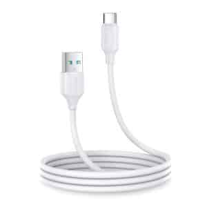 JOYROOM CHARGING CABLE USB TO USB-C 1M WHITE S-A9