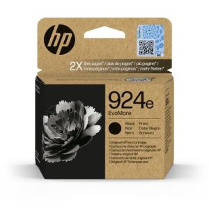 HP INK CARTRIDGE EvoMore 924e BLACK XL 4K0V0NE