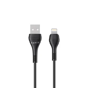 HAVIT USB to LIGHTNING Cable 1.0M BLACK CB6160