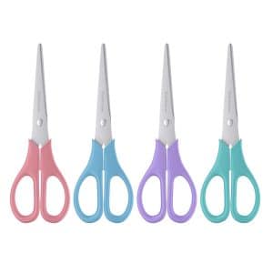 ERICHKRAUSE SCISSOR 17CM EASYCUT PASTEL 60875