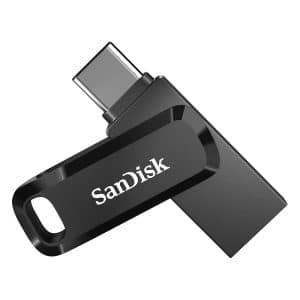 SanDisk 256GB Ultra Dual Drive Go USB-C & USB-A Black