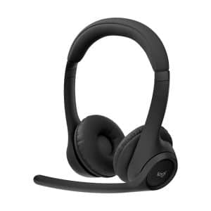 LOGITECH ZONE 300 WIRELESS/BLUETOOTH HEADSET BLACK 981-001407