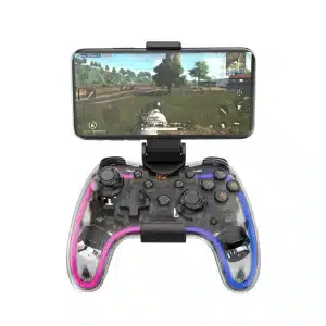 HAVIT WIRELESS RGB GAMEPAD PS5/XBOX/PC G180BT TRANSPARENT