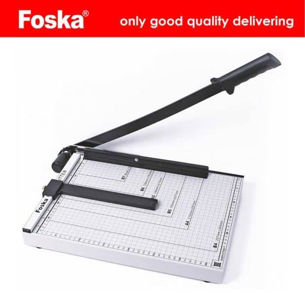 FOSKA PAPER GUILOTINE/CUTTER  A3 METAL 15 SHEETS H801E