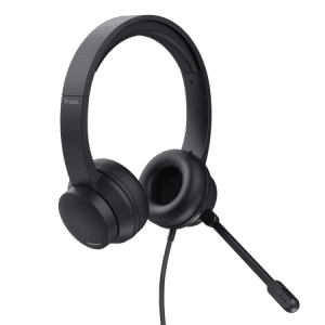 TRUST WIRED USB HEADSET LIGHTWEIGHT WITH MICROPHONE AYDA BLACK 25088