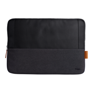 TRUST NOTEBOOK SLEEVE LISBOA 16" BLACK 25248