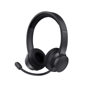 TRUST BLUETOOTH BUSINESS HEADSET AYDA BLACK 25463