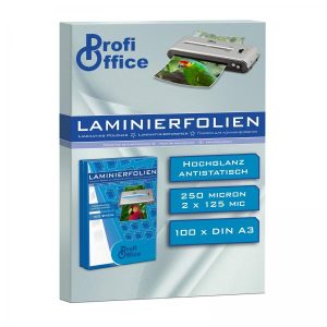 PROFI OFFICE LAMINATION FILM A3 125MIC X 2  (250MIC)  N.5355