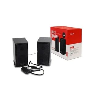 HAVIT USB SPEAKERS 6W BLACK WOOD HV-SK518