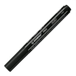 STABILO MARKER FREE ACRYLIC T300 BLACK STG692/746