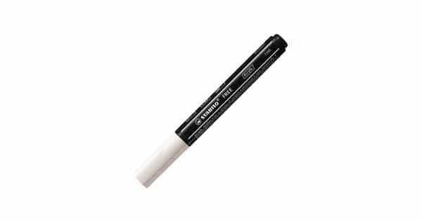 STABILO MARKER FREE ACRYLIC T300 PURE WHITE STG692/700