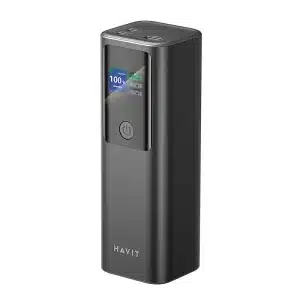HAVIT SUPER FAST CHARGE 140W POWERBANK 27000mAh 2xUSB-C & USB-A BLACK PB50