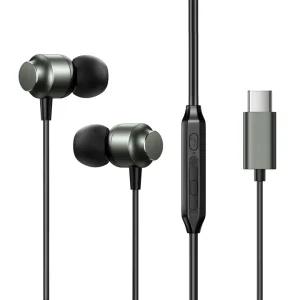 JOYROOM WIRED USB-C EARPHONES  JR-EC06  DARK GREY