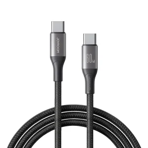 JOYROOM USB-C To USB-C Cable 2M FLASH SERIES BLACK 60W S-A28