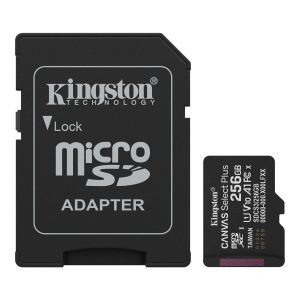 KINGSTON MicroSDXC Canvas Select Plus 256GB Memory Card + Adapter SDCS3/256GB