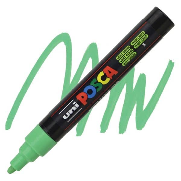 POSCA PAINT MARKER LIGHT GREEN PC-5M