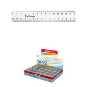 ERICHKRAUSE RULER CLEAR 15cm 52973