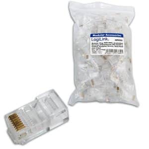 LOGILINK PLUG CONN CAT6 RJ45 (100PCS) MP0020