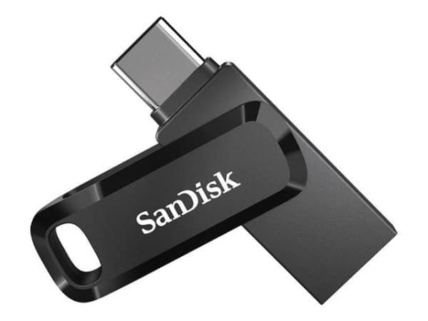 SanDisk 512GB Ultra Dual Drive Go USB-C & USB-A Black SDDDC3-512G-G46