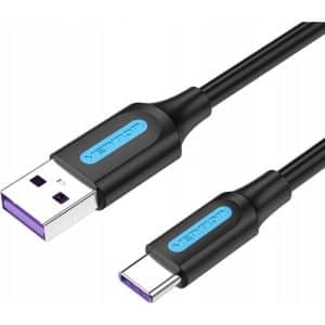 VENTION USB-A  to USB-C Cable 3M BLACK  (CORBI)
