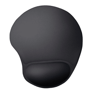 TRUST BIGFOOT MOUSE PAD WITH SILICON WRIST BLACK 16977