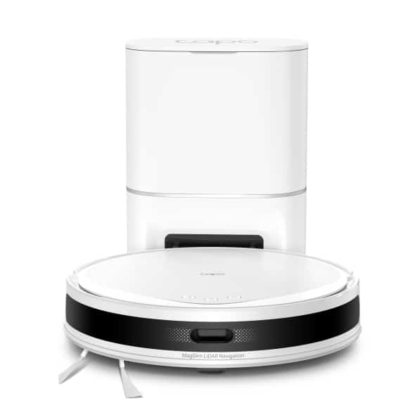 TP-LINK TAPO RV20 Max Plus Robot Vacuum Cleaner with Mop & Auto-Empty Dock White