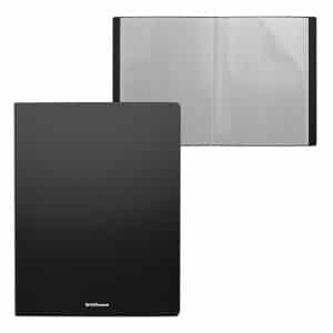 ERICHKRAUSE DISPLAY BOOK MATT 30POCKETS BLACK 59189
