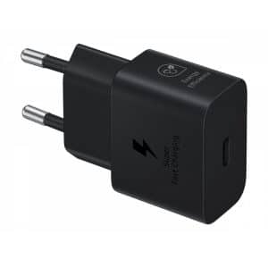 SAMSUNG 25W EU USB-C WALL CHARGER BLACK EP-T2510NBEGEU
