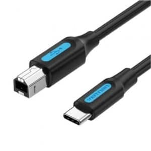 VENTION USB 2.0 USB-C TO USB-B PRINTER CABLE 2M A-B M/M