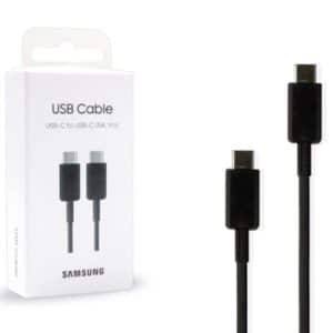 SAMSUNG ORIGINAL CHARGING CABLE USB-C TO USB-C 1M BLACK EP-DN975BWEGWW