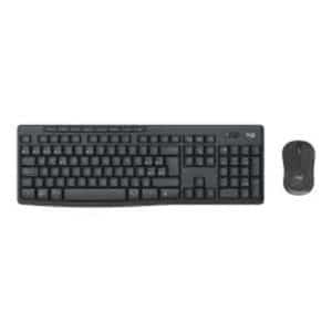 LOGITECH Wireless/Bluetooth Silent Keyboard & Mouse MK370 UK (920-012073)