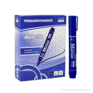 TTO PERMANENT MARKER PLUS BLUE 600116