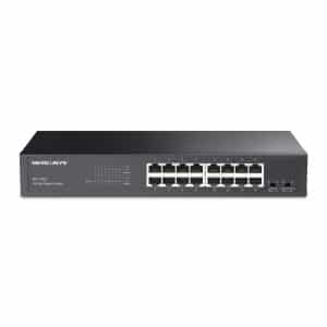 MERCUSYS 16-PORT GIGABIT DESKTOP RACKMOUNT SWITCH MS116GS