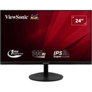 VIEWSONIC Monitor 23.8" Full-HD IPS 144Hz HDMI/VGA  VA24E2-H