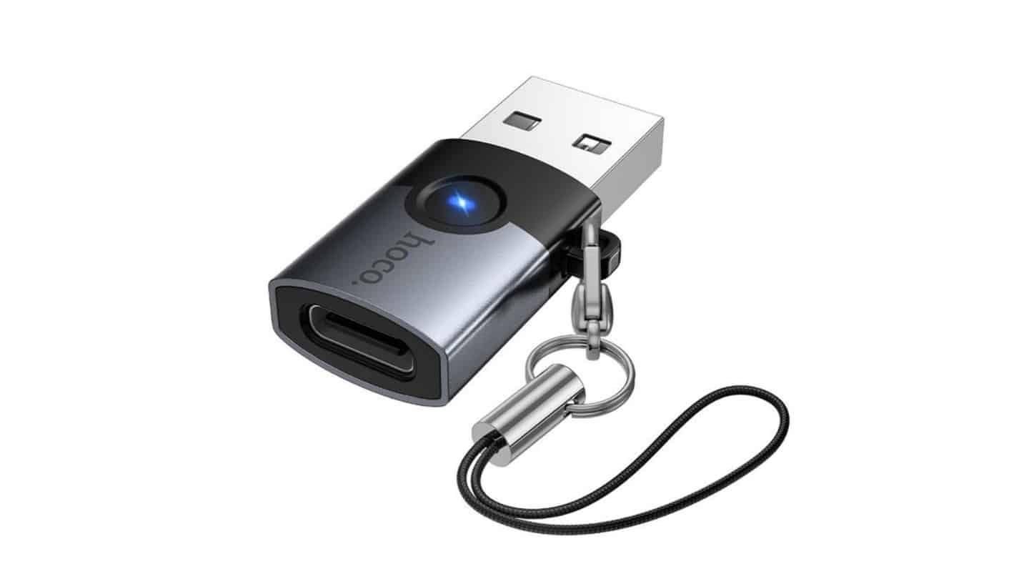 Hoco UA46B Victory Otg Adapter Usb-a Male To Usb-c Female