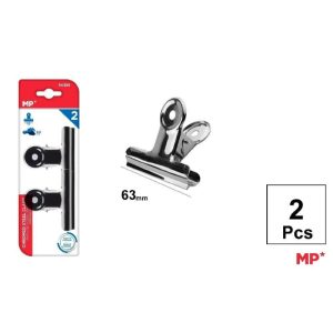 MP DOUBLE CLIPS METAL 63MM 2 PCS PA395