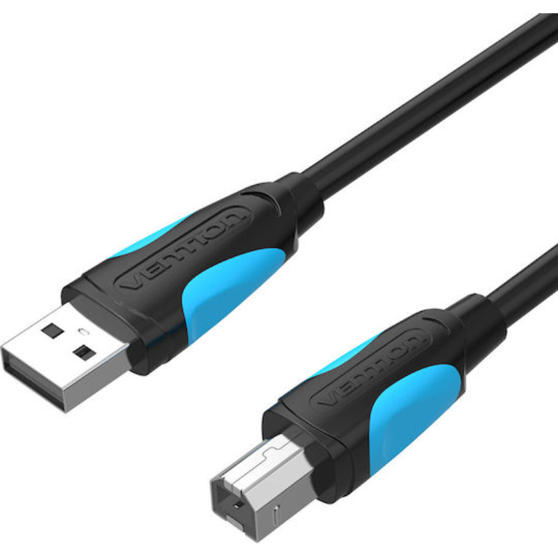 Vention USB-2.0 to USB-B Printer Cable 8M Black (VAS-A16-B800)